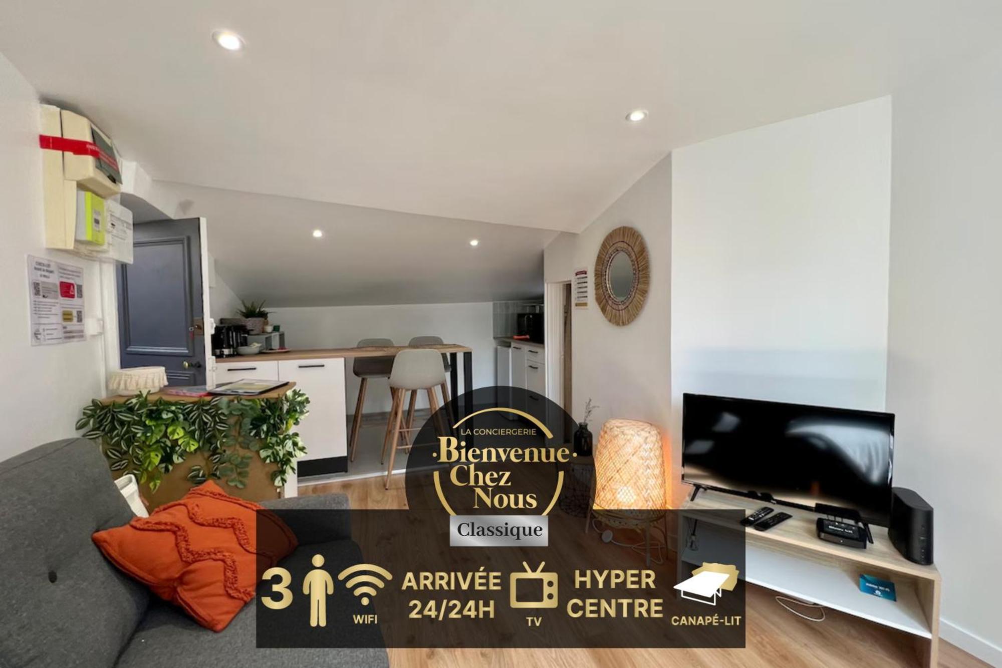 F2 *La Treille* Centre Historique Clermont Fd 3P Appartement Buitenkant foto